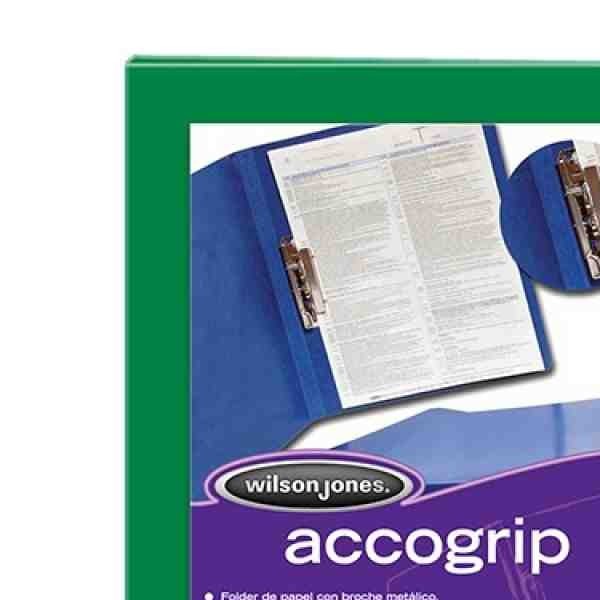 FOLDER CPALANCA CTA. VERDE OBS. ACCOGRIP P-4781 E.4 36